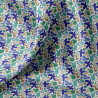 Coated  Cotton SWIGO Blue / Green